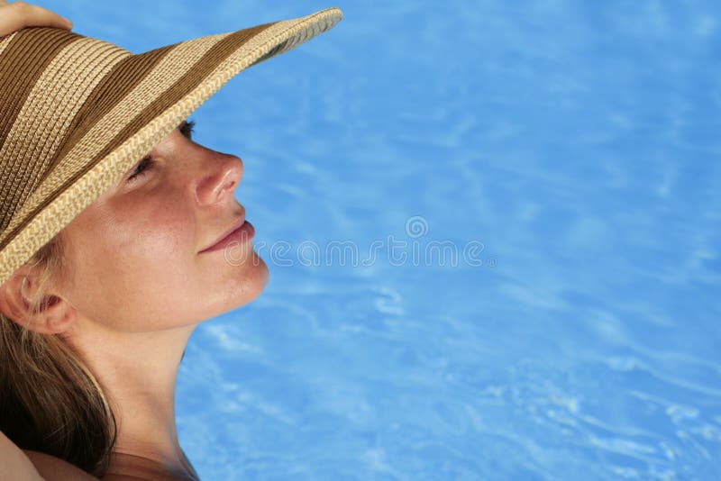 Woman Sunbathing