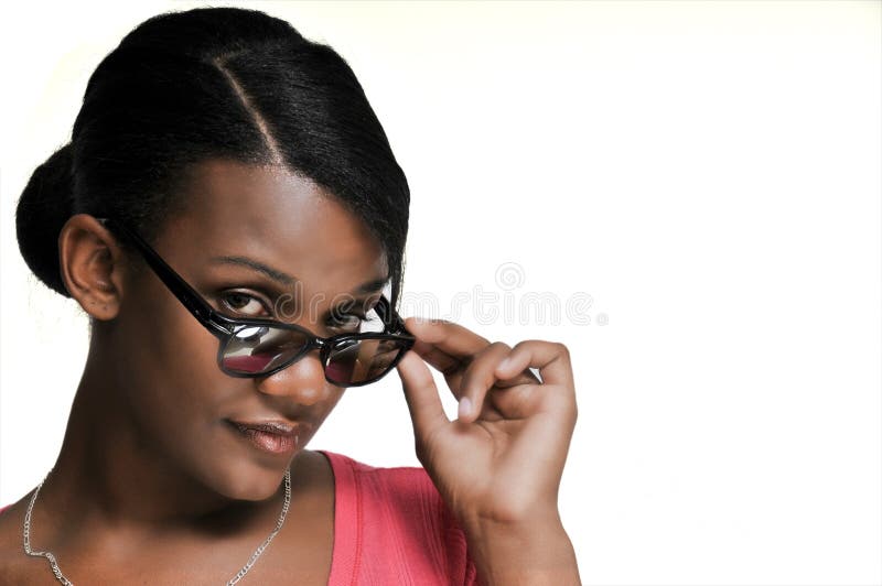Black Woman stock photo. Image of stern, model, boss, person - 1015522