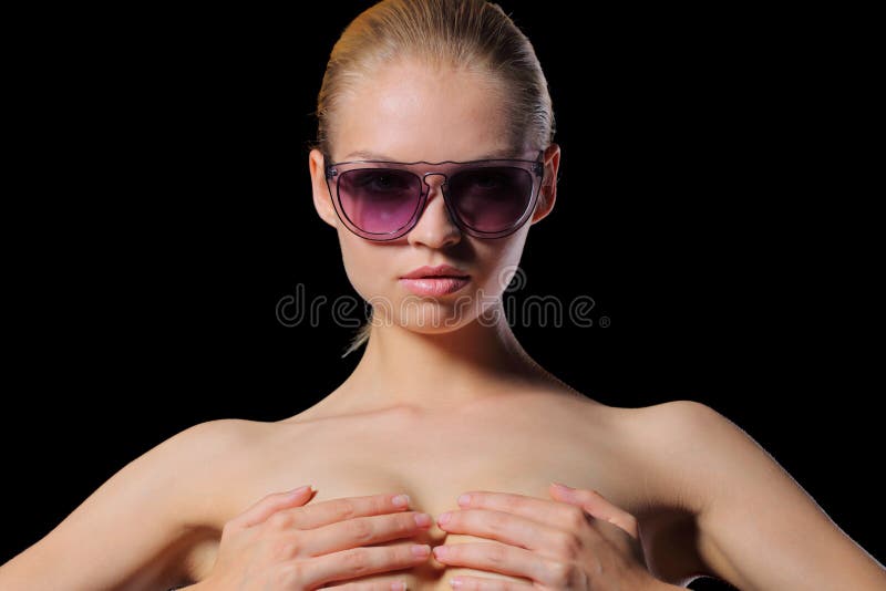 Woman in sunglasses