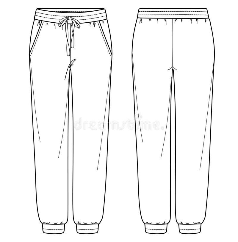 Sweatpants Vector