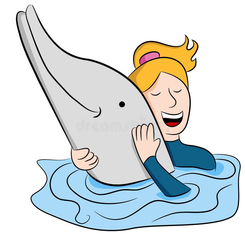 Imagen de una mujer nadar delfín.