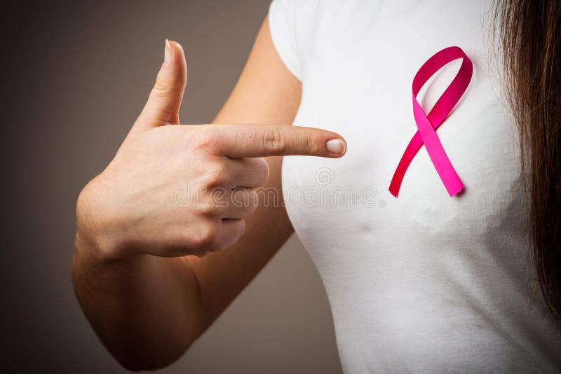 https://thumbs.dreamstime.com/b/woman-t-shirt-pink-cancer-ribbon-pointing-healthcare-medicine-breast-awareness-concept-47447018.jpg