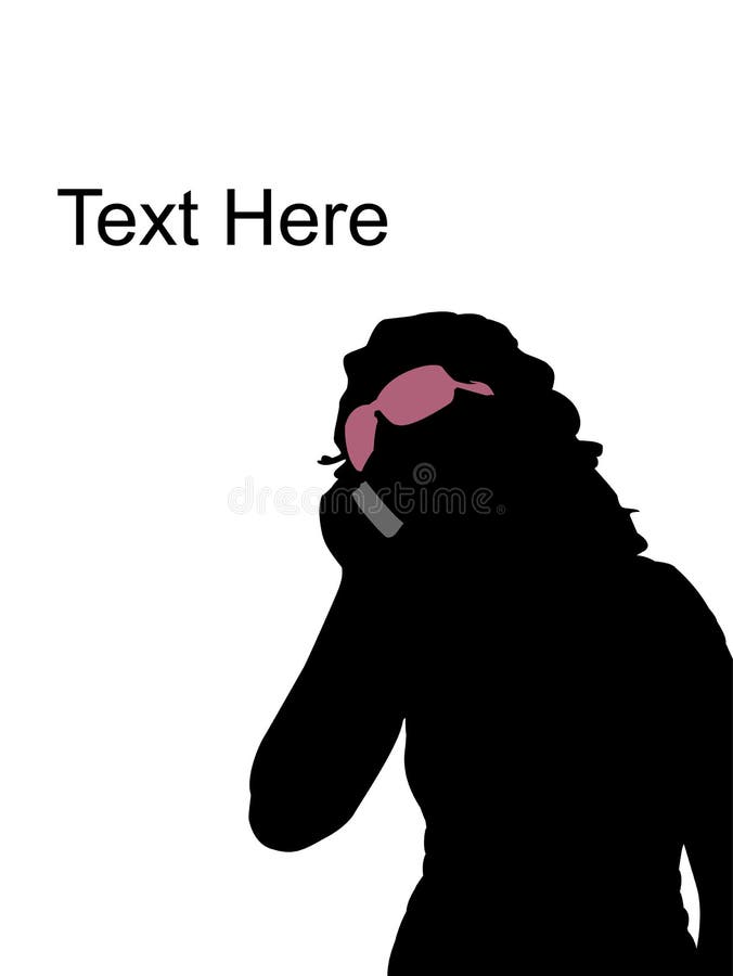 Woman talking on cell phone