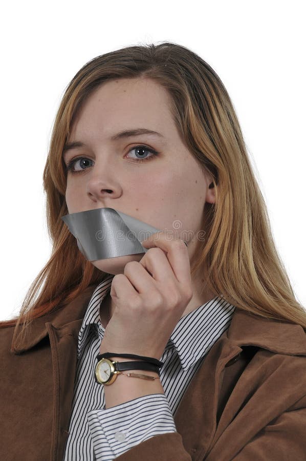 101 Tape Gag Woman Stock Photos - Free & Royalty-Free Stock Photos from  Dreamstime
