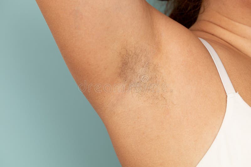 Premium Photo  Hairy unshaven female armpits. body positive trend. woman  wearing bra raised arms. acceptance of body naturalness