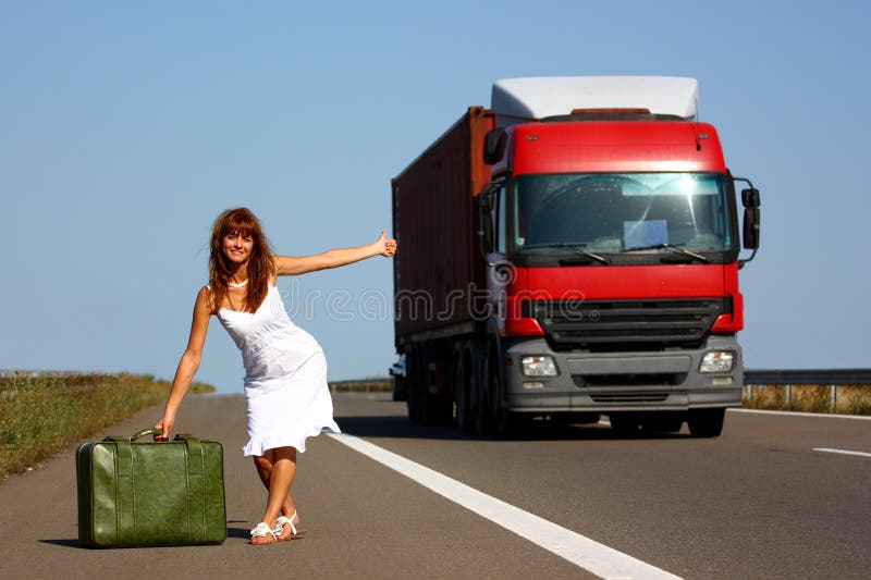 Woman traveler