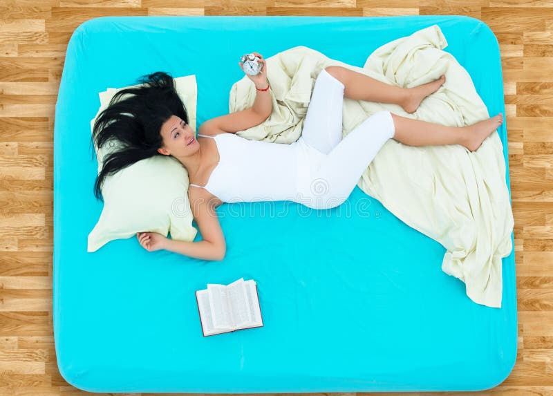 Woman waking up stock images Woman waking up stock images