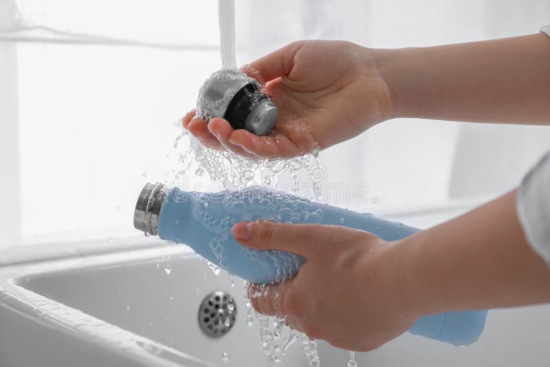 Washing Reusable Water Bottle Stock Photos Free & RoyaltyFree Stock Photos from Dreamstime