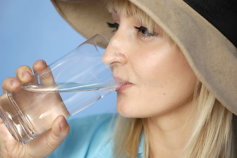 Woman and water