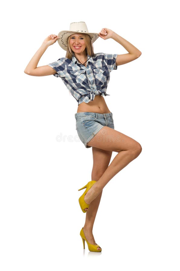 283 Rodeo Girl Wearing Cowboy Hat Stock Photos Free & RoyaltyFree