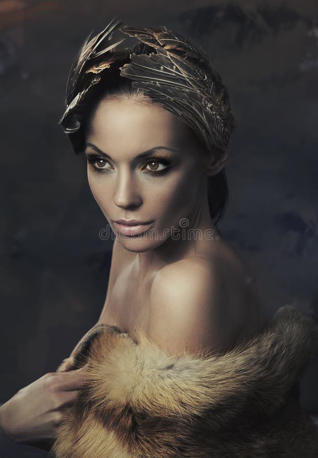 229 Beautiful Naked Woman Fur Coat Stock Photos - Free & Royalty-Free