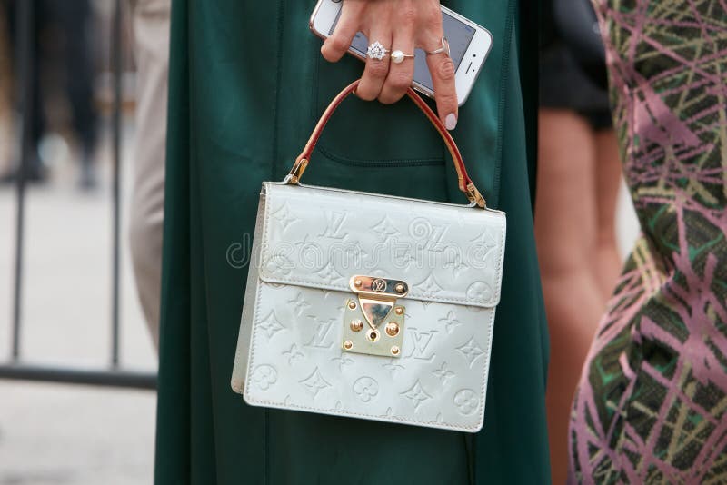 Woman with White Louis Vuitton Shoes before Cristiano Burani Fashion Show,  Milan Fashion Week Street Style on Editorial Stock Image - Image of week,  outfit: 195184084