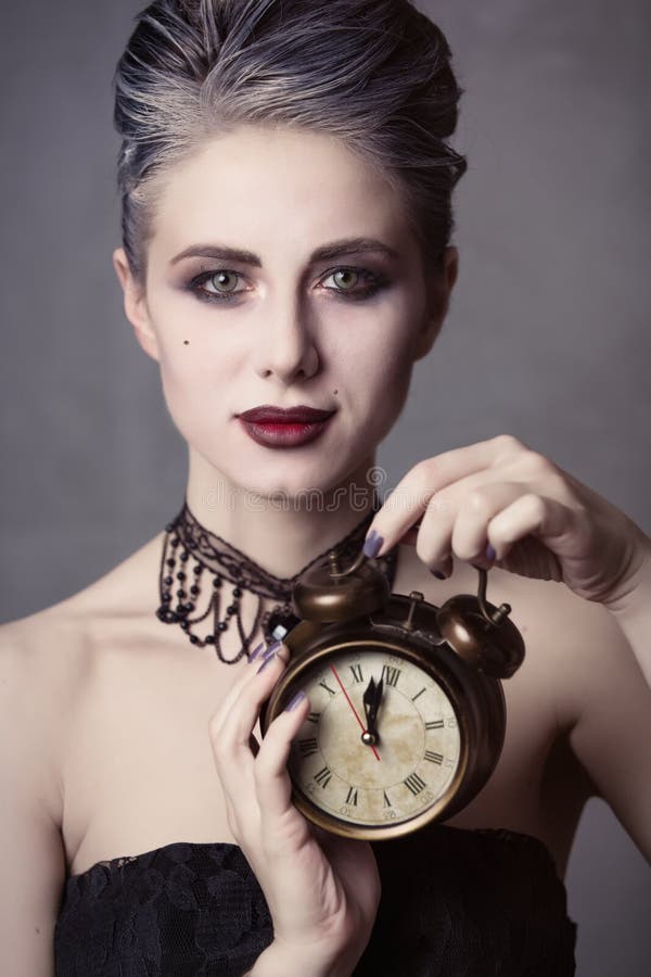 Woman in witch halloween costume