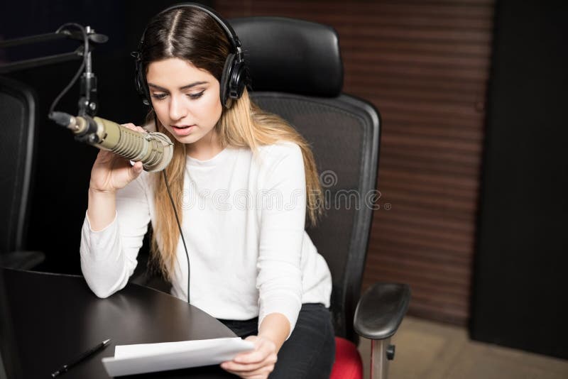 Female Announcer
