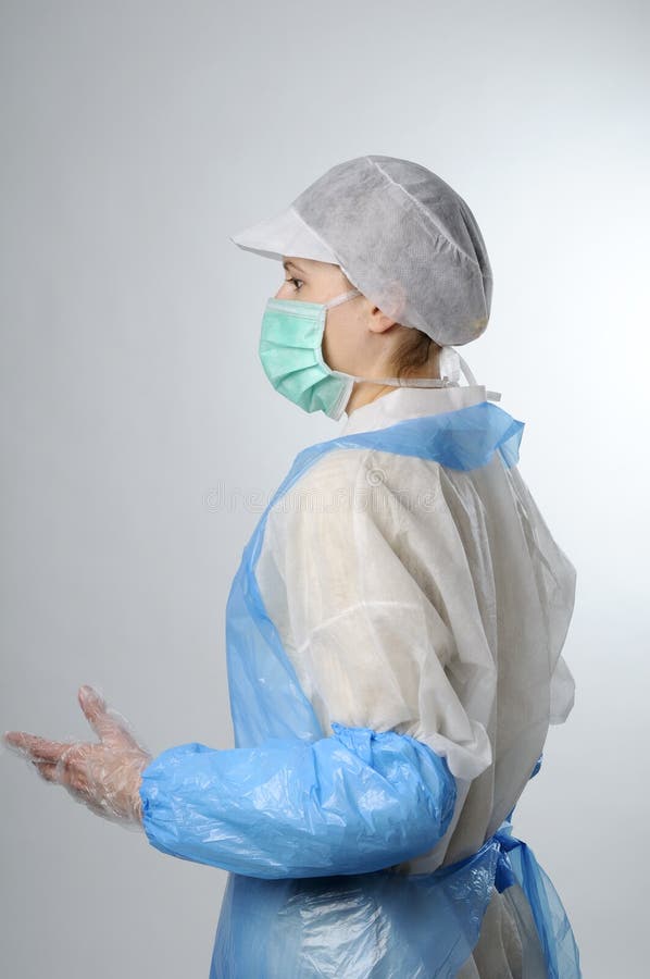 Woman working for food industry royalty free stock images