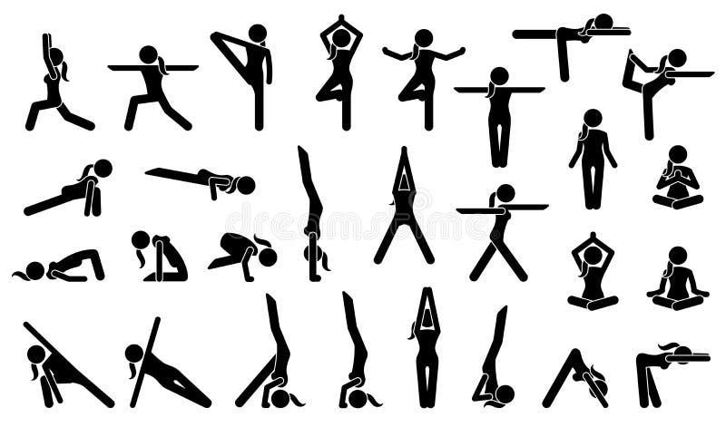 Stick Figure Yoga Stock Illustrations – 510 Stick Figure Yoga Stock  Illustrations, Vectors & Clipart - Dreamstime