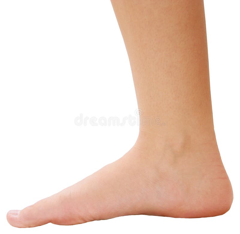 Womans foot