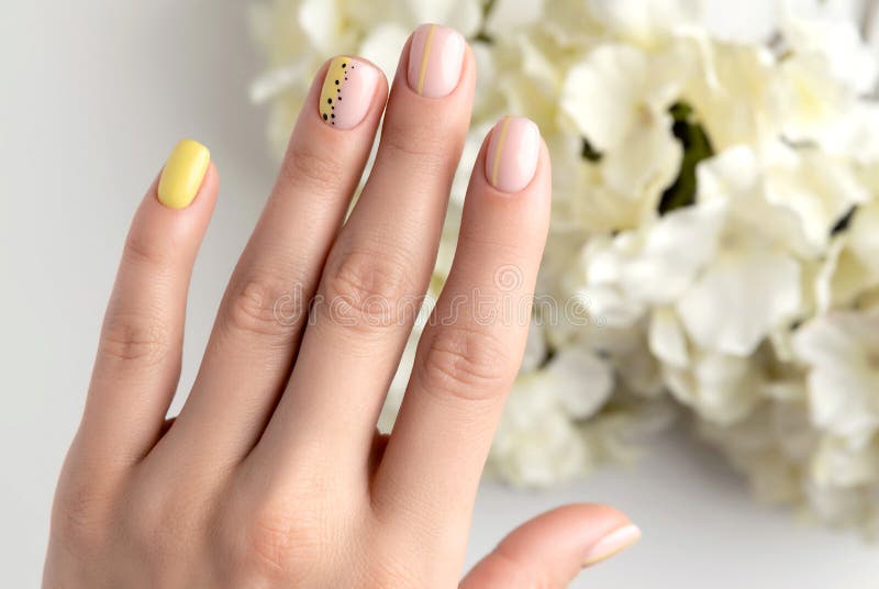 Abstract nail art designs to elevate your summer manicure game