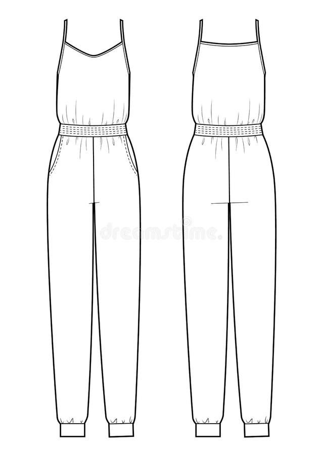 Technical Drawing Overalls Stock Illustrations  53 Technical Drawing  Overalls Stock Illustrations Vectors  Clipart  Dreamstime