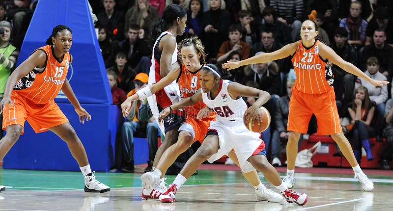 Women basketball. UGMK vs USA