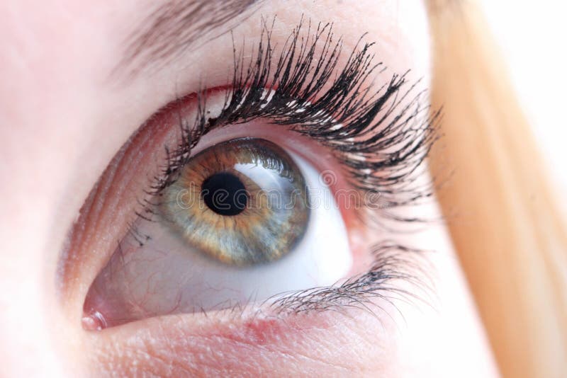 Women eye stock photo