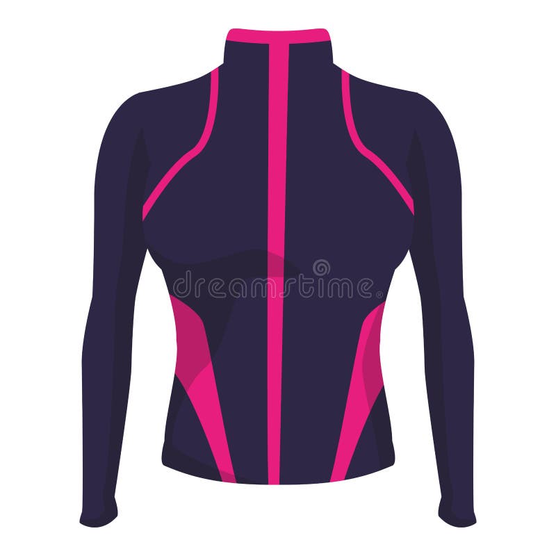 Women fitness jacket stock vector. Illustration of wear - 133802894
