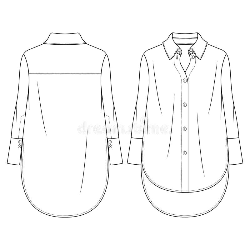 Blouse Sketch Stock Illustrations – 7,599 Blouse Sketch Stock ...