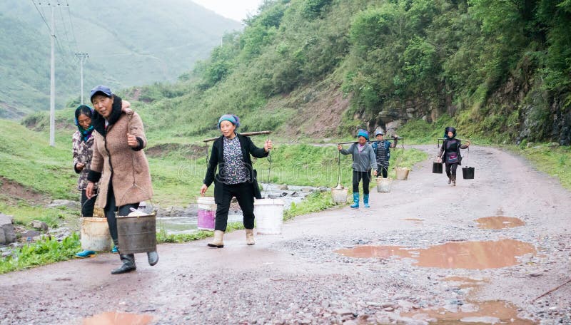 Women living in the great Liangshan of China