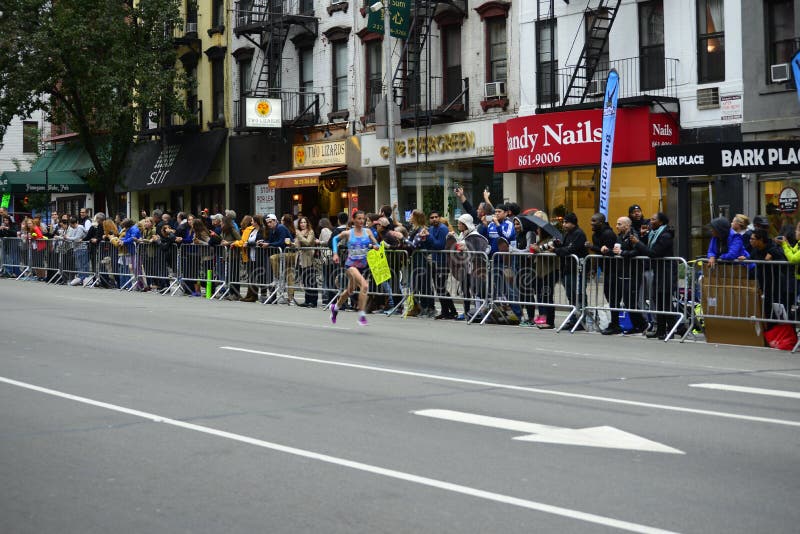 2017 NYC Marathon Women editorial photo. Image of beverly 103268491
