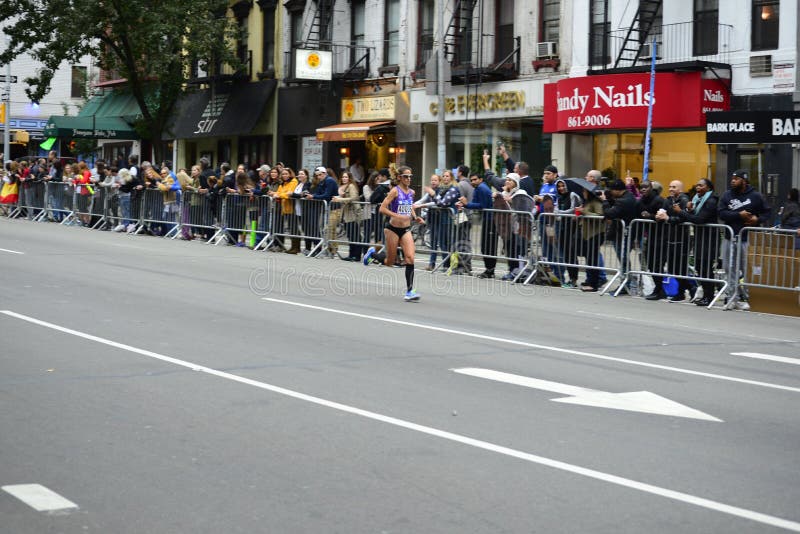 2017 NYC Marathon Women editorial image. Image of landmark 103268560