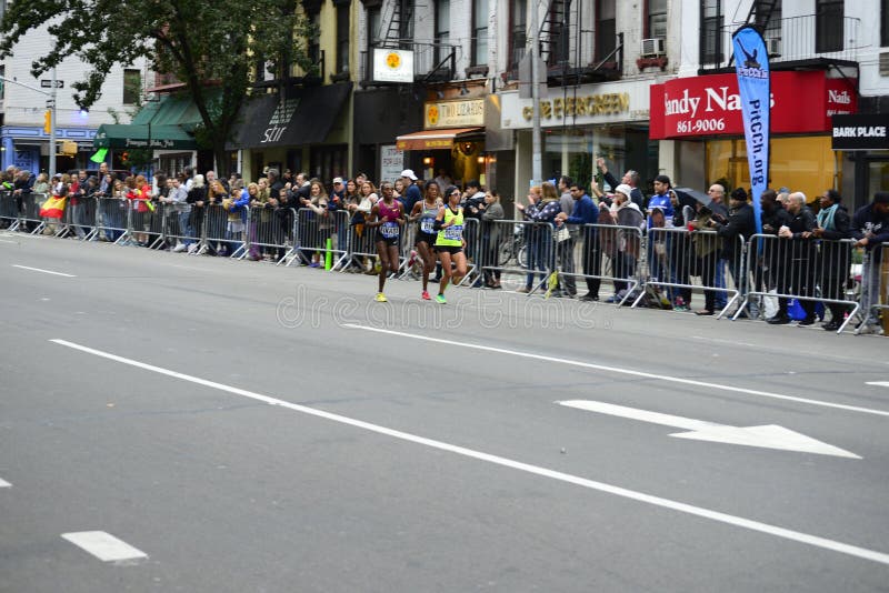 2017 NYC Marathon Women editorial photo. Image of destination 103268781