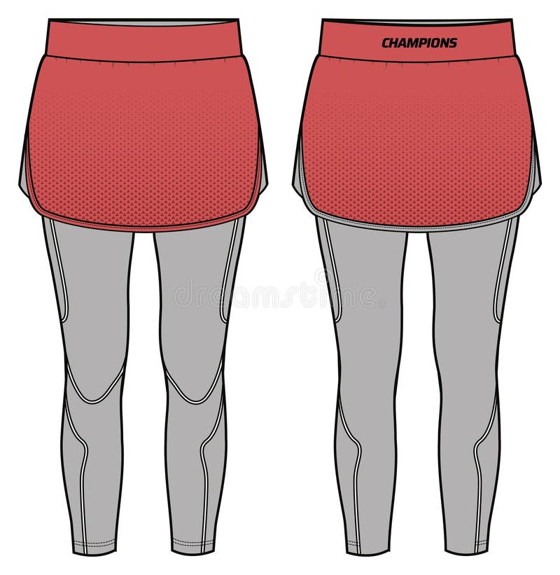 Skort Stock Illustrations – 29 Skort Stock Illustrations, Vectors