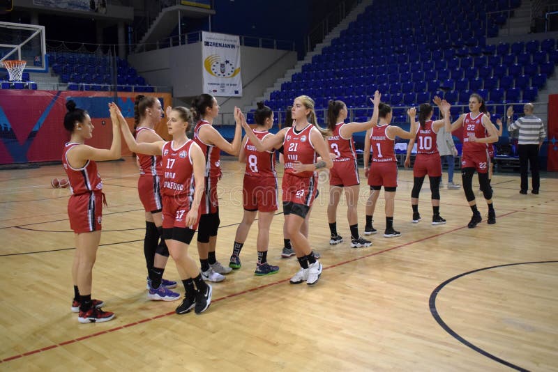 Women`s Basketball Club SPD Radnicki Kragujevac Serbia Editorial