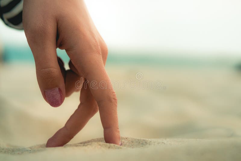 Fingers Walking Stock Image Image Of Communication Thumb 1192387