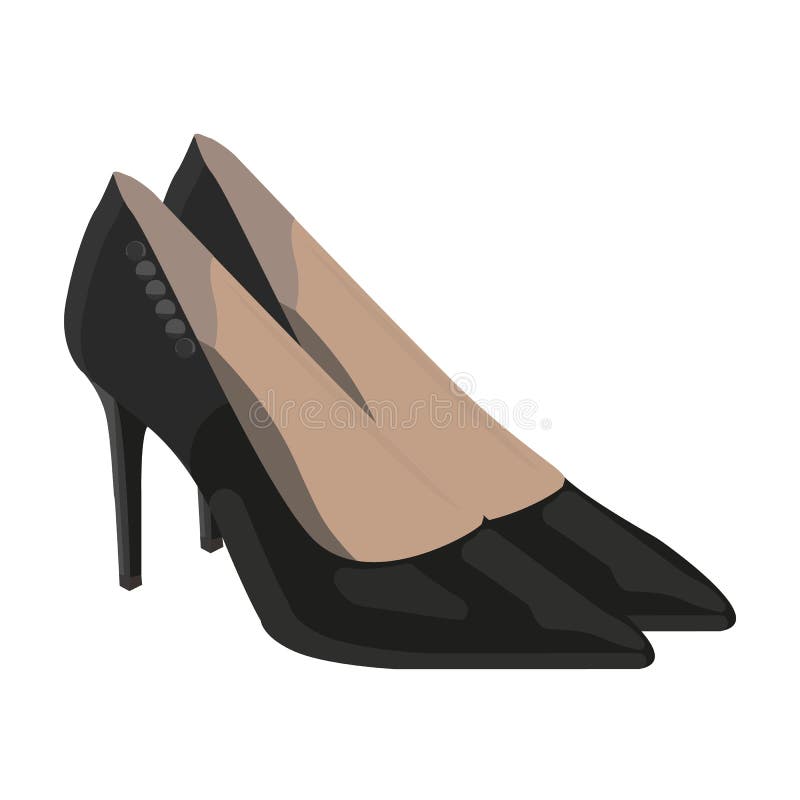 Women S Leather Shoes with Heels. Casual Shoes for Women Dress Stock Vector - Illustration of glamour, sign: 88897685 Women S Leather Shoes with Heels. Casual Shoes for Women Dress Stock Vector - Illustration of glamour, sign: 88897685