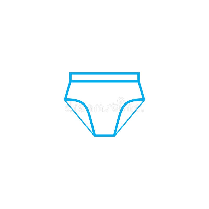 Set Vector Linear Icons Female Panties Isolated White Background Outline  Stock Vector by ©Vektoriya 358555814