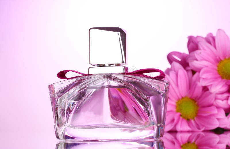 Women S Perfume in Beautiful Bottle Stock Photo Image of flowers, cosmetic 23759516