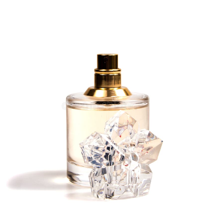 Women`s Perfume in Beautiful Bottle Isolated Stock Photo Image of isolated, odor 86392632
