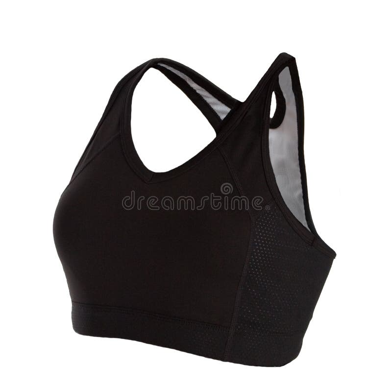 Woman S Chest in Her Sports Bra Stock Photo - Image of girl, people:  50573638