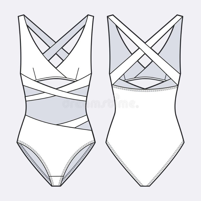 Swimwear Mockup Stock Illustrations – 685 Swimwear Mockup Stock ...