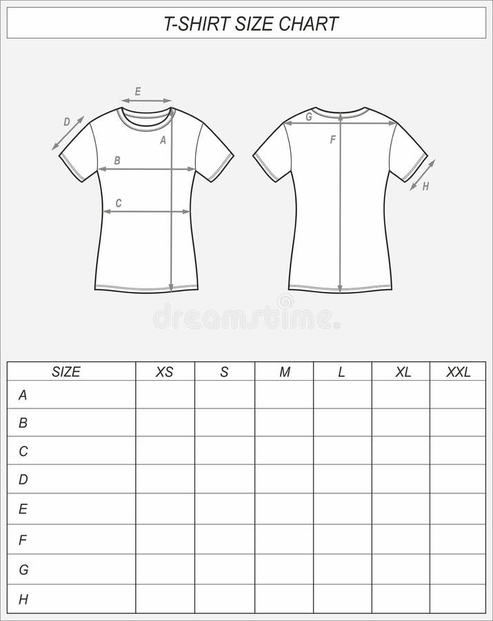 T-shirt Size Icon Set. Clothing Size Label or Tag Pictogram. Man