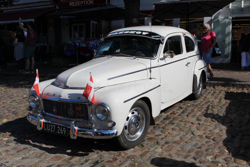 Volvo Oldtimer at a Car Show. Editorial Stock Photo - Image of company,  nature: 130749908