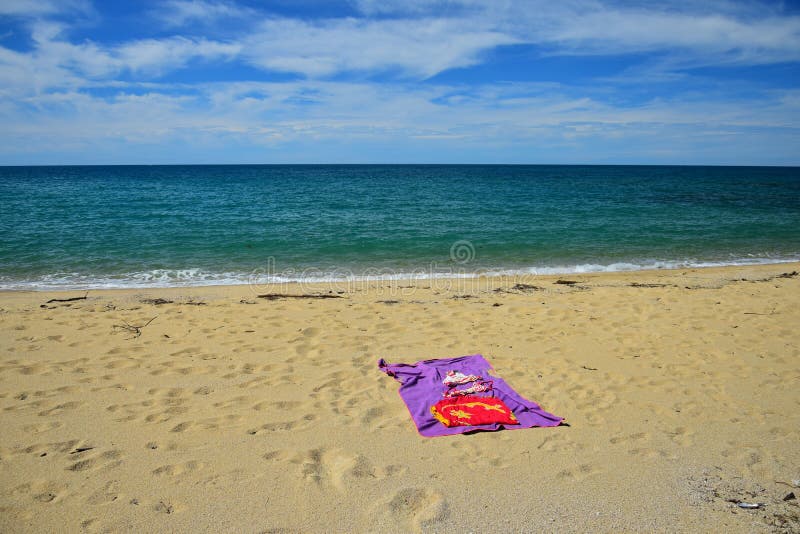 A wonderful place to rest at Anapai Bay, New Zealand, South Island, Abel Tasman National Park