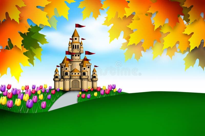 Wonderland vector illustration Wonderland vector illustration