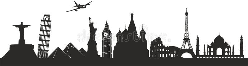 Silhouette Wonders World Stock Illustrations – 162 Silhouette Wonders World  Stock Illustrations, Vectors & Clipart - Dreamstime