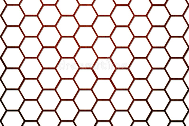 Wood Bee Hive Background Smaller Cells 2