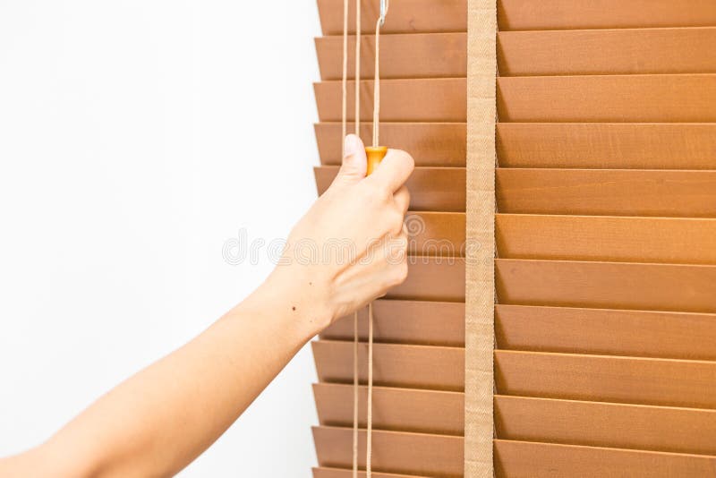 Wood Blinds stock image. Image of oriental, background 16565153