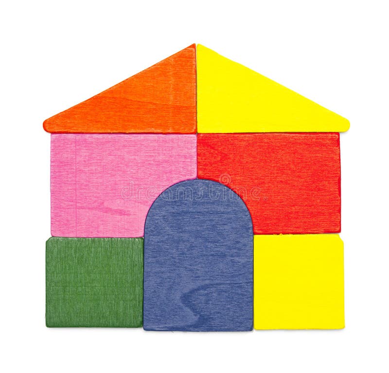 Wood Shape Blocks Pile stock photo. Image of multi, heap 150854618