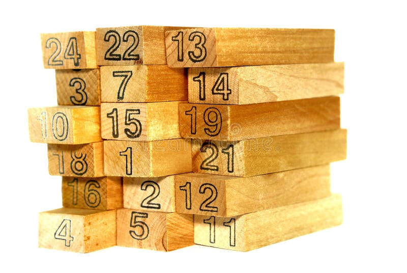 Educational Wooden Multiplication Table Stock Photo Image of