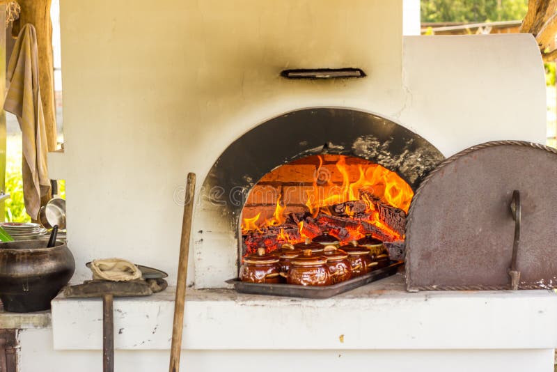 Woodburning stove. stock image. Image of fashioned, tourism 57893585